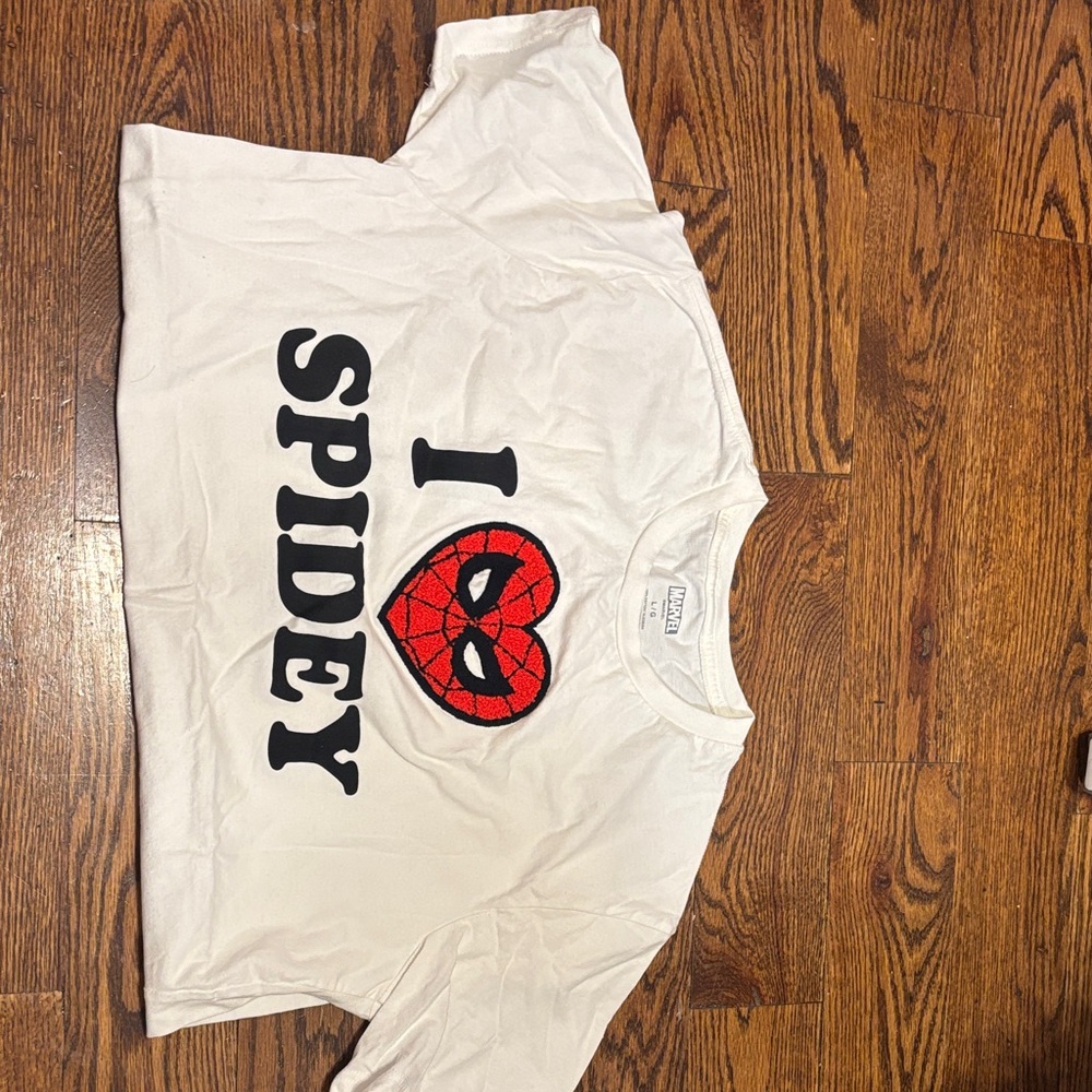 Marvel White 'I Heart Spidey' Kids T-Shirt